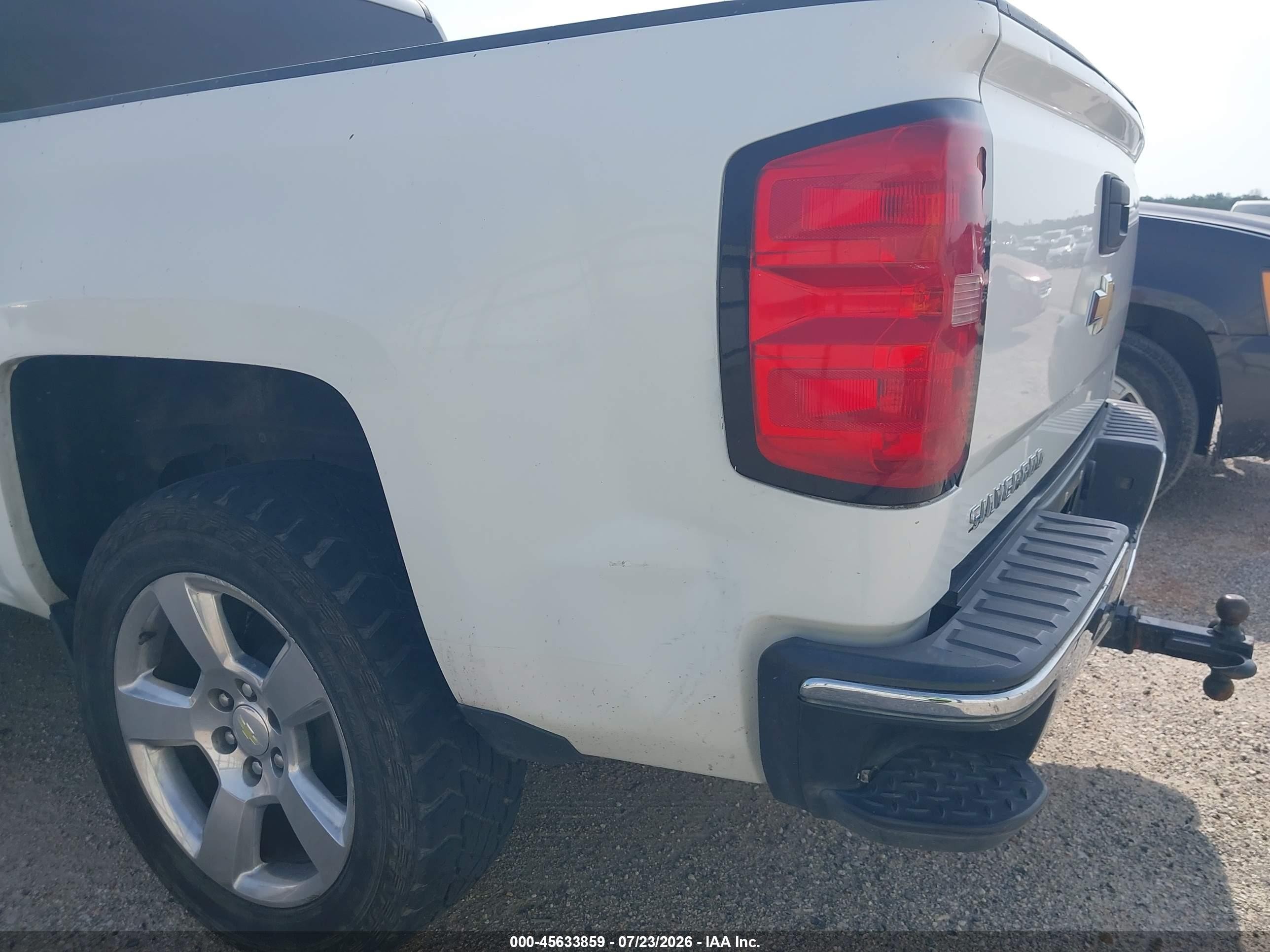 2014 Chevrolet Silverado 1500 Lt White vin: 3GCPCREC9EG369164