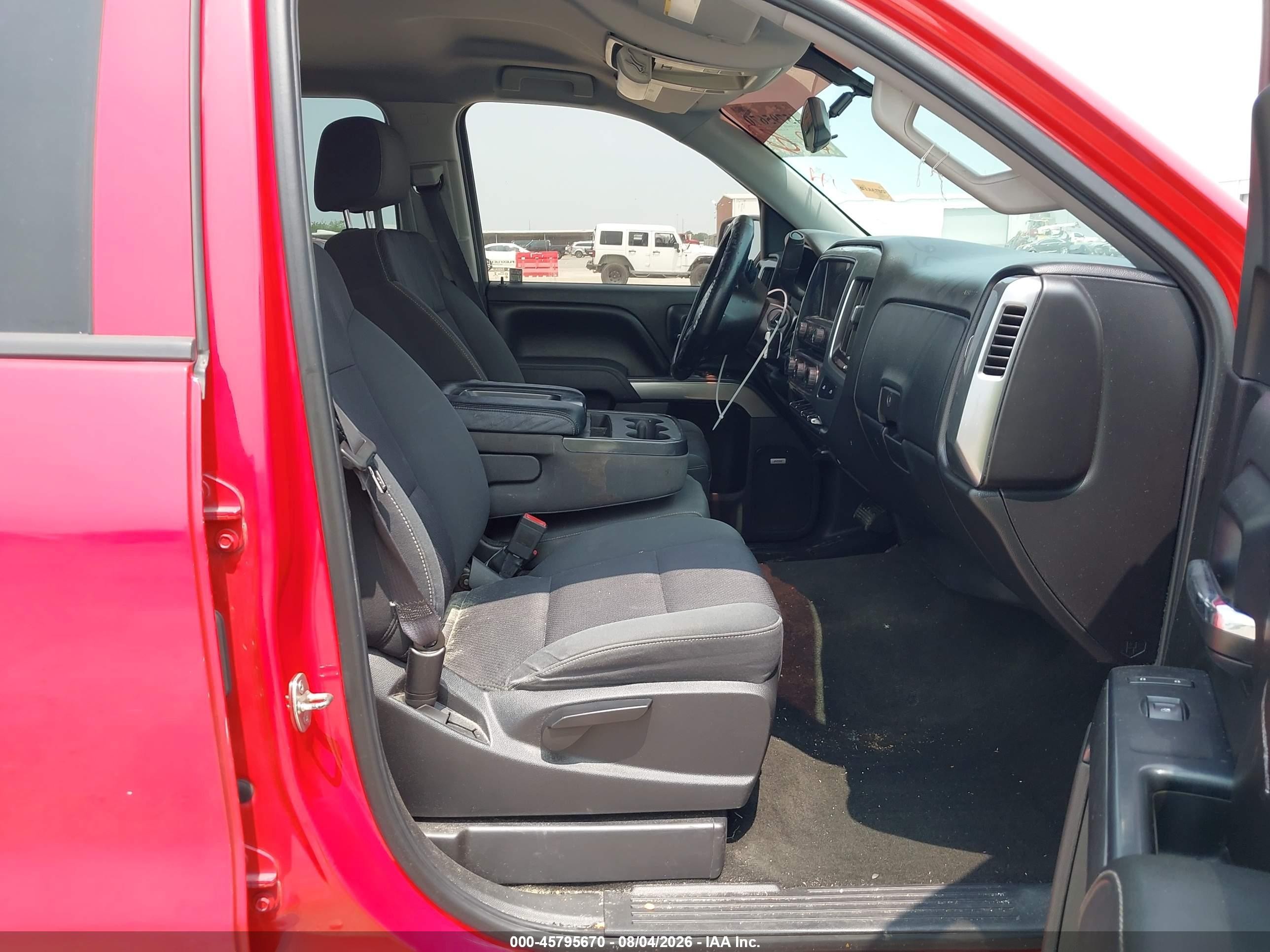 2014 Chevrolet Silverado 1500 Lt Red vin: 3GCPCREC9EG419982