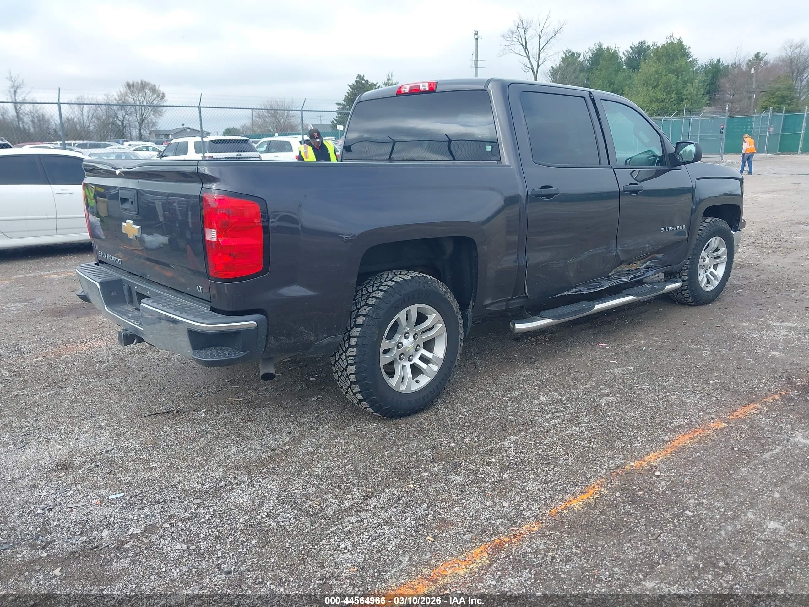 2014 Chevrolet Silverado 1500 1lt Brown vin: 3GCPCREC9EG458586