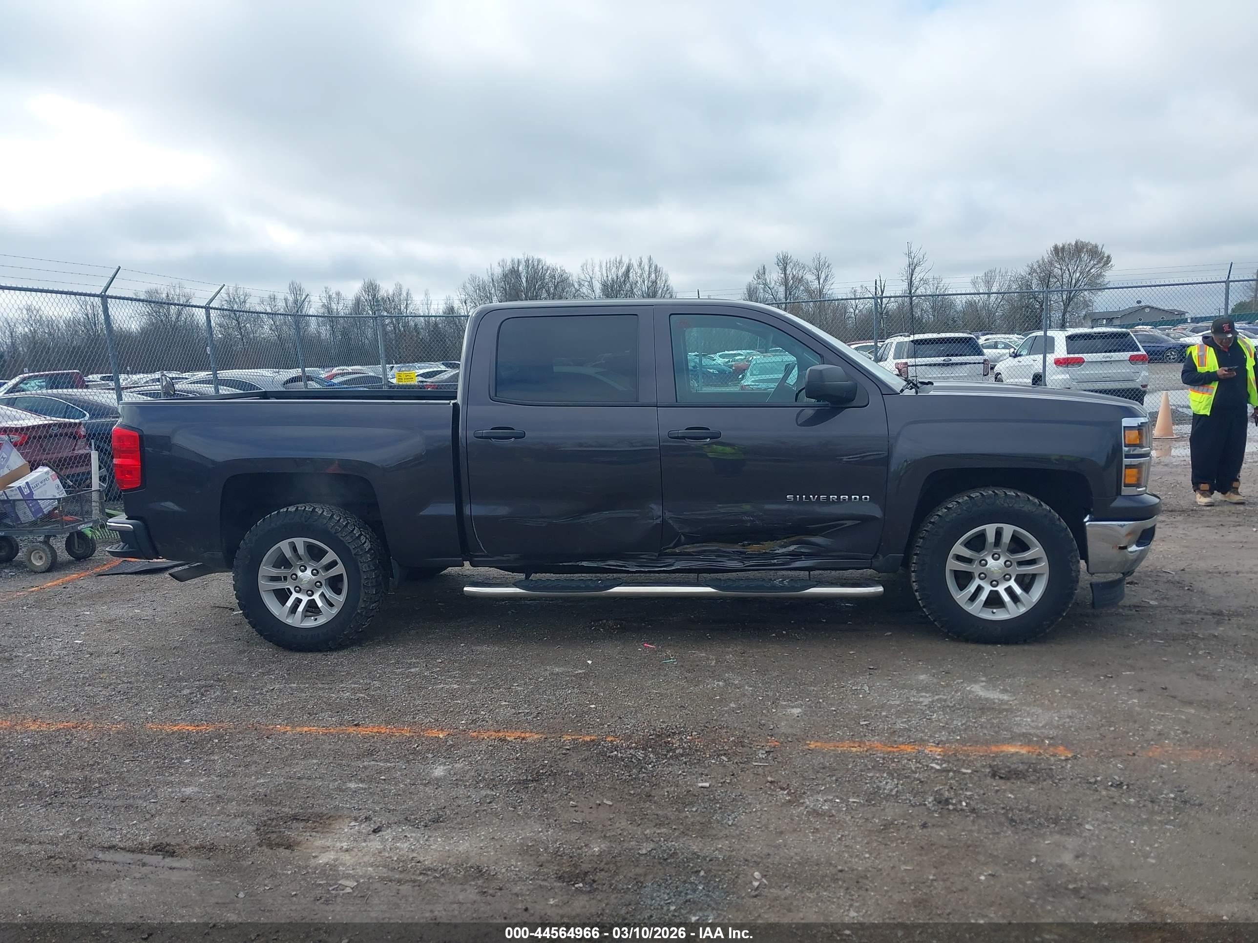 2014 Chevrolet Silverado 1500 1lt Brown vin: 3GCPCREC9EG458586