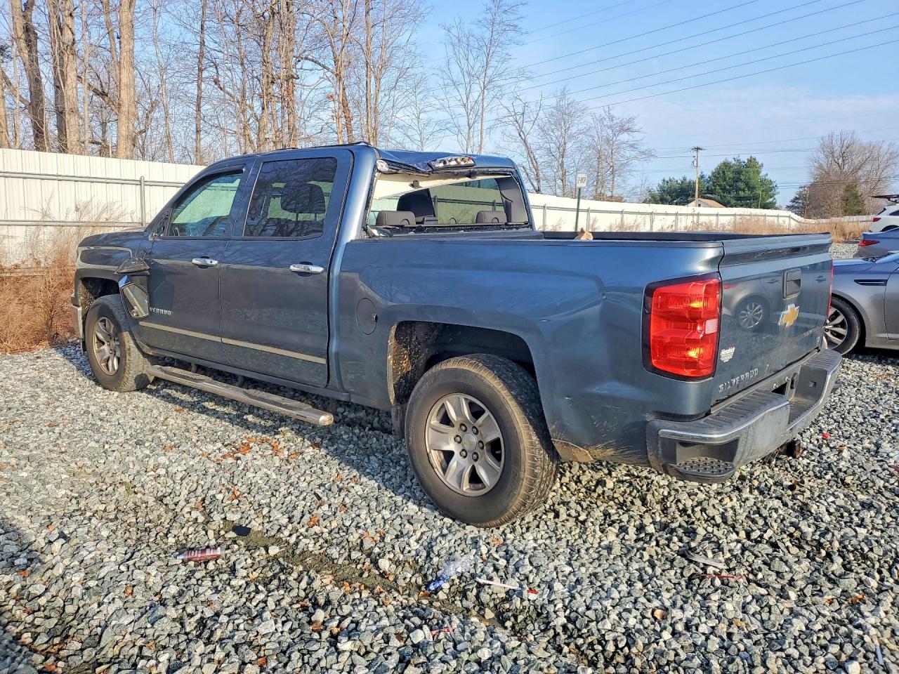 2014 Chevrolet Silverado C1500 Lt Blue vin: 3GCPCREC9EG507396