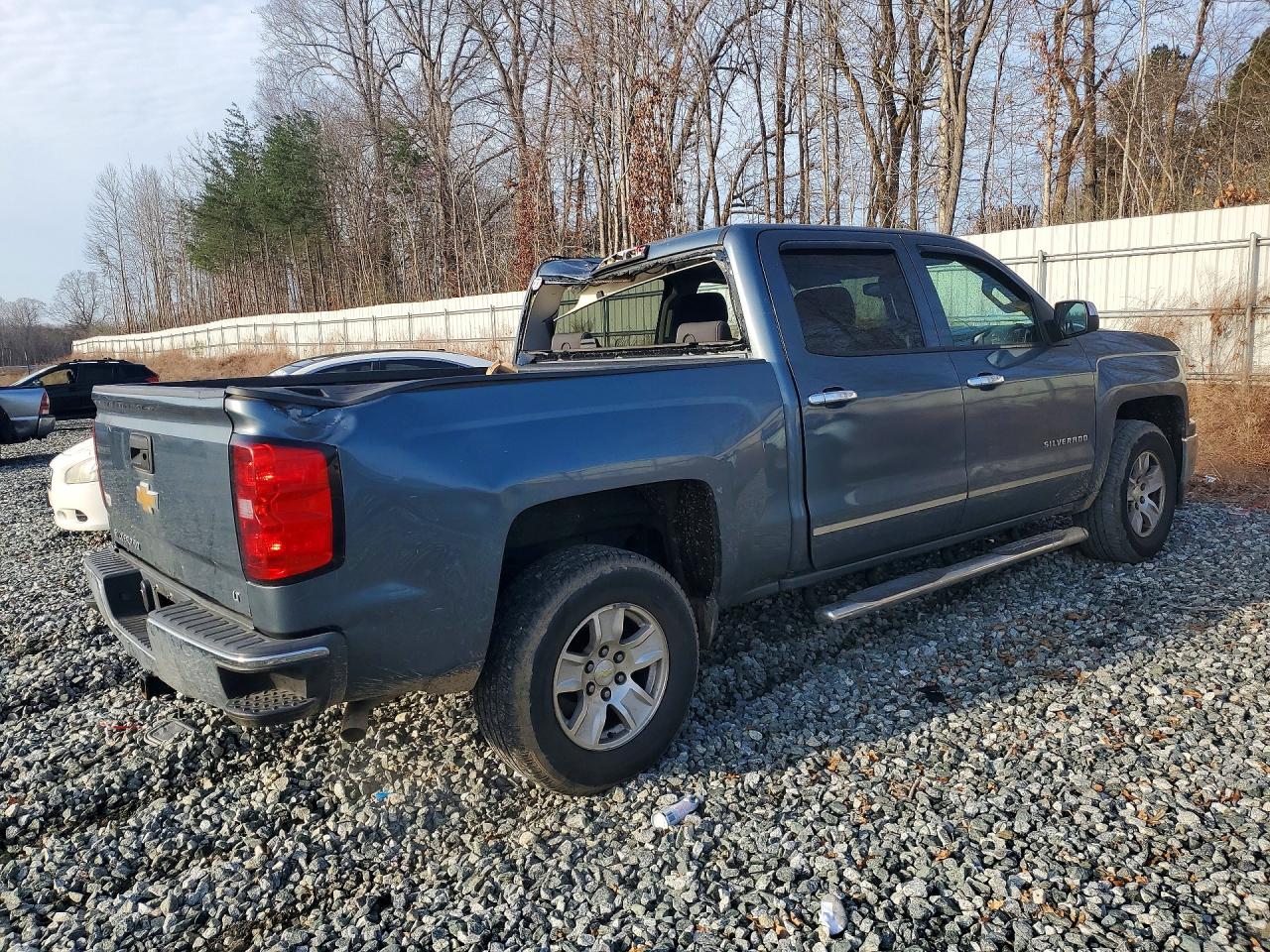 2014 Chevrolet Silverado C1500 Lt Blue vin: 3GCPCREC9EG507396