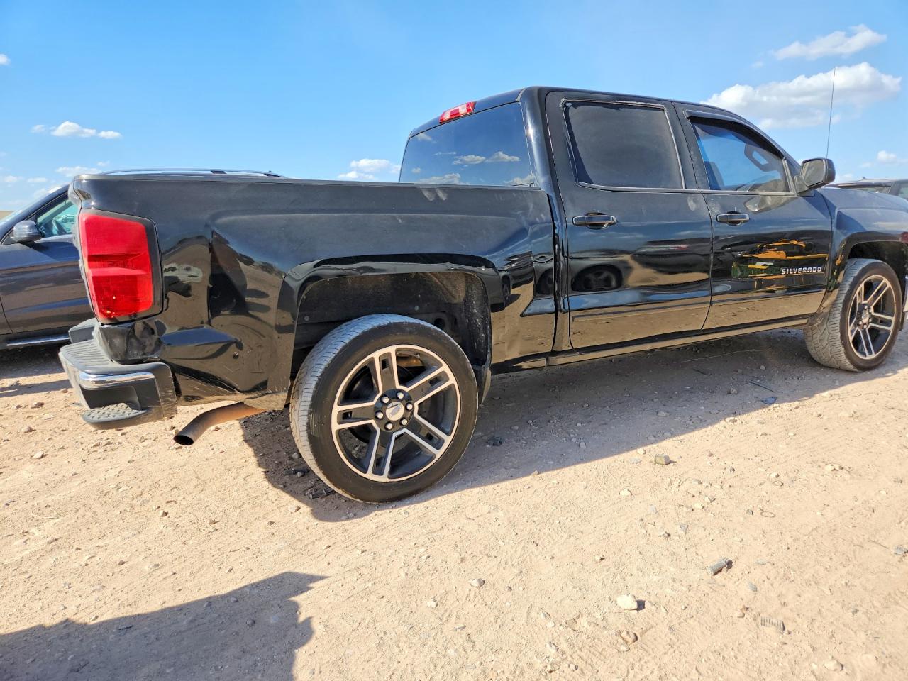2015 Chevrolet Silverado C1500 Lt Black vin: 3GCPCREC9FG106433