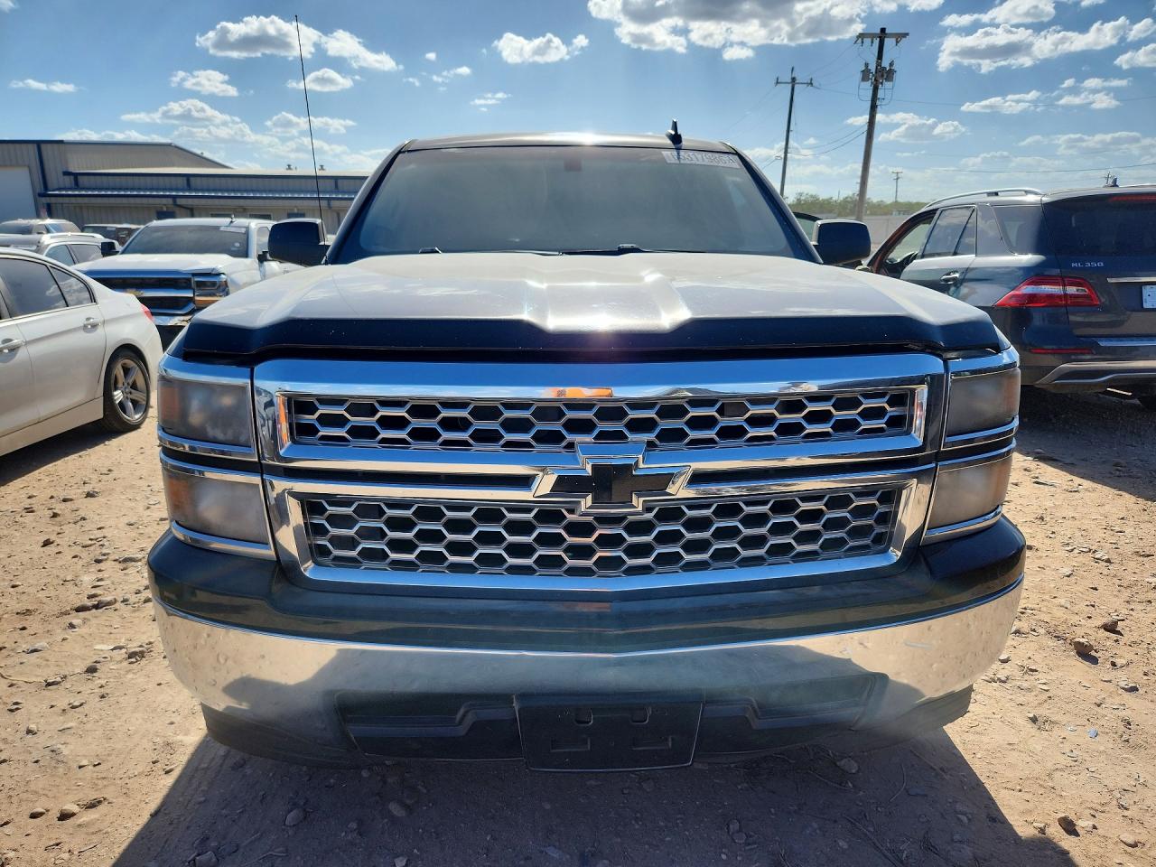 2015 Chevrolet Silverado C1500 Lt Black vin: 3GCPCREC9FG106433