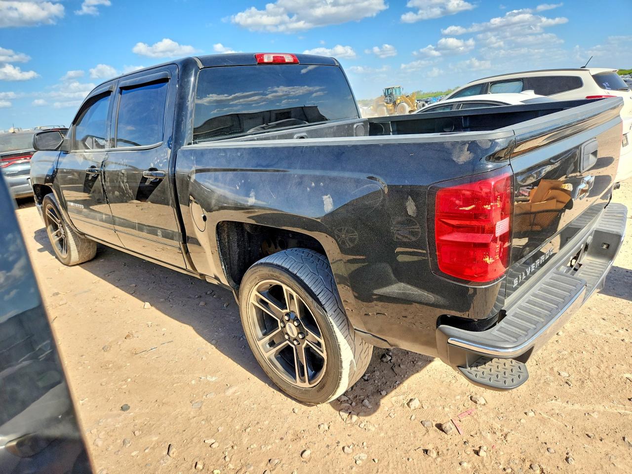 2015 Chevrolet Silverado C1500 Lt Black vin: 3GCPCREC9FG106433