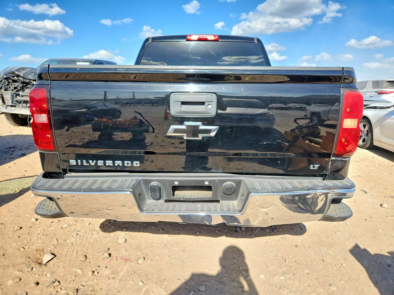 2015 Chevrolet Silverado C1500 Lt Black vin: 3GCPCREC9FG106433