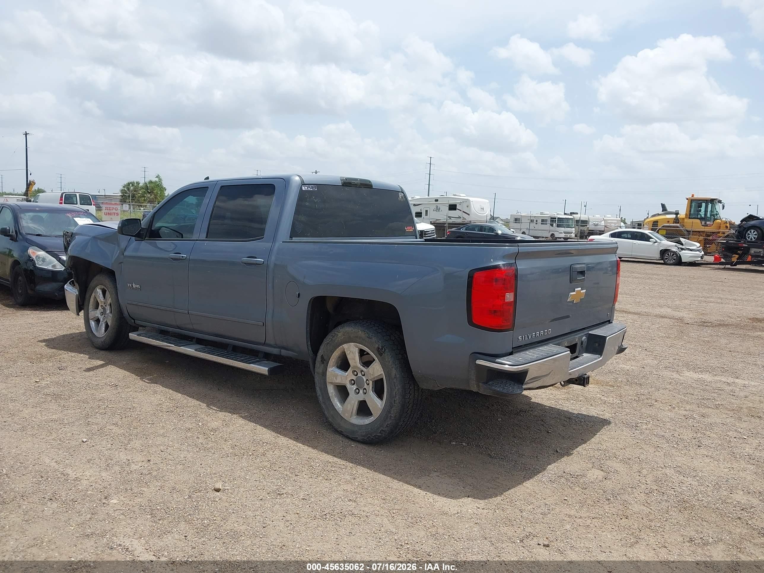2015 Chevrolet Silverado 1500 Lt Синий vin: 3GCPCREC9FG315316