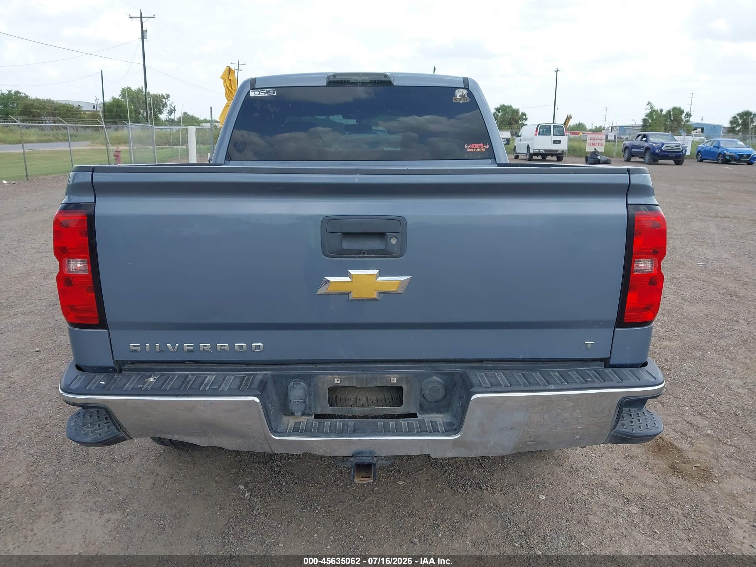2015 Chevrolet Silverado 1500 Lt Синий vin: 3GCPCREC9FG315316