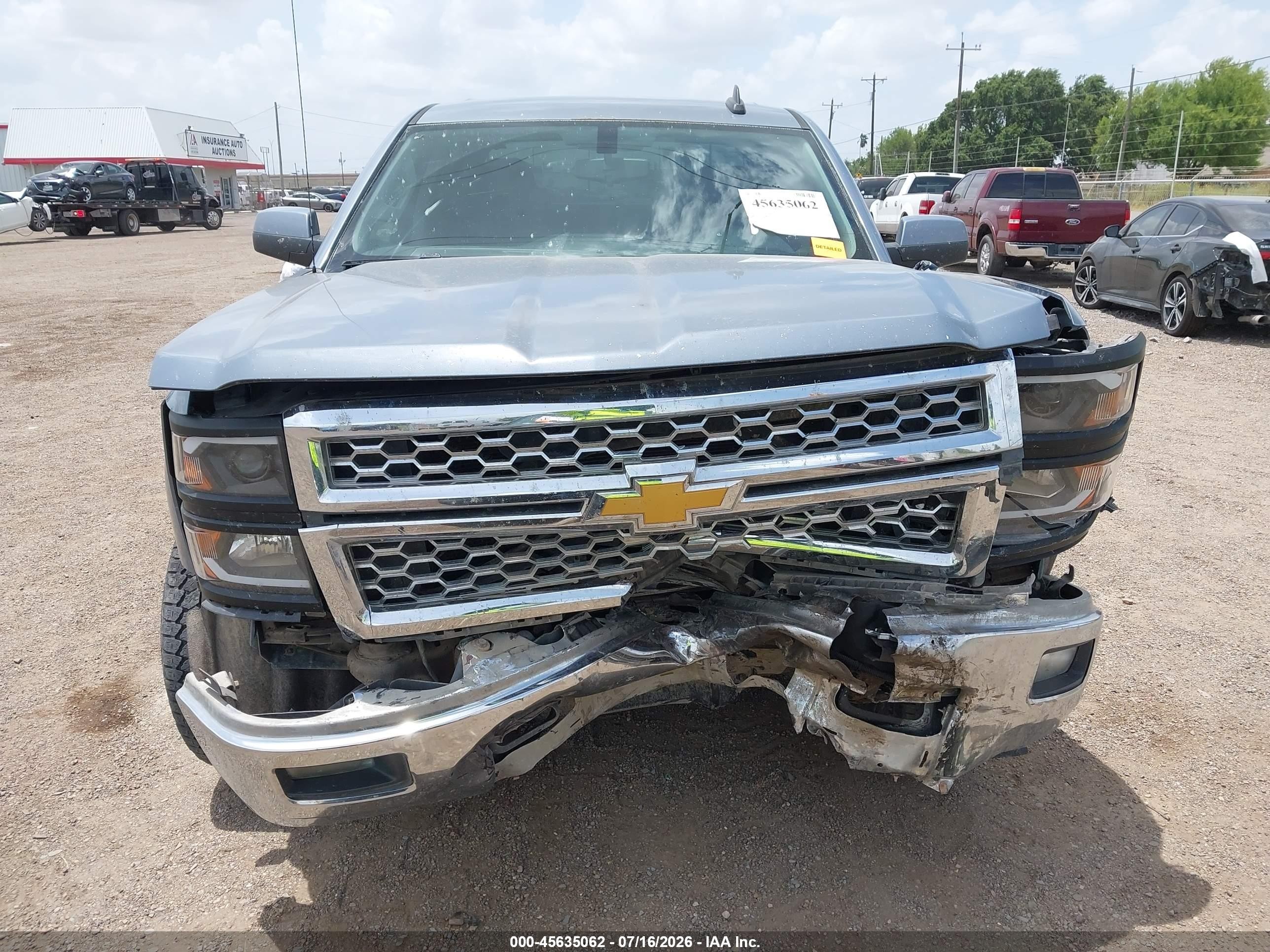 2015 Chevrolet Silverado 1500 Lt Синий vin: 3GCPCREC9FG315316