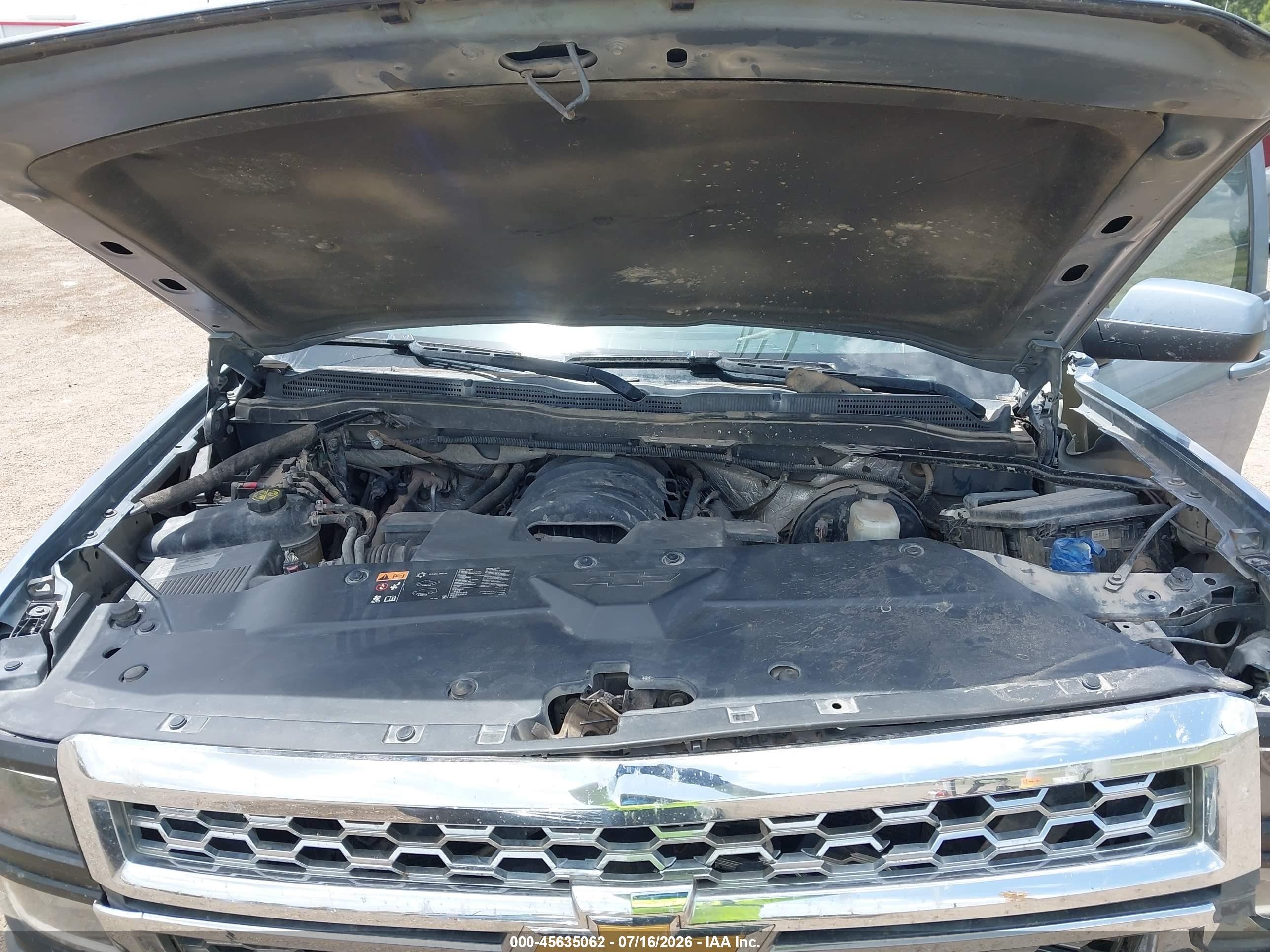 2015 Chevrolet Silverado 1500 Lt Синий vin: 3GCPCREC9FG315316