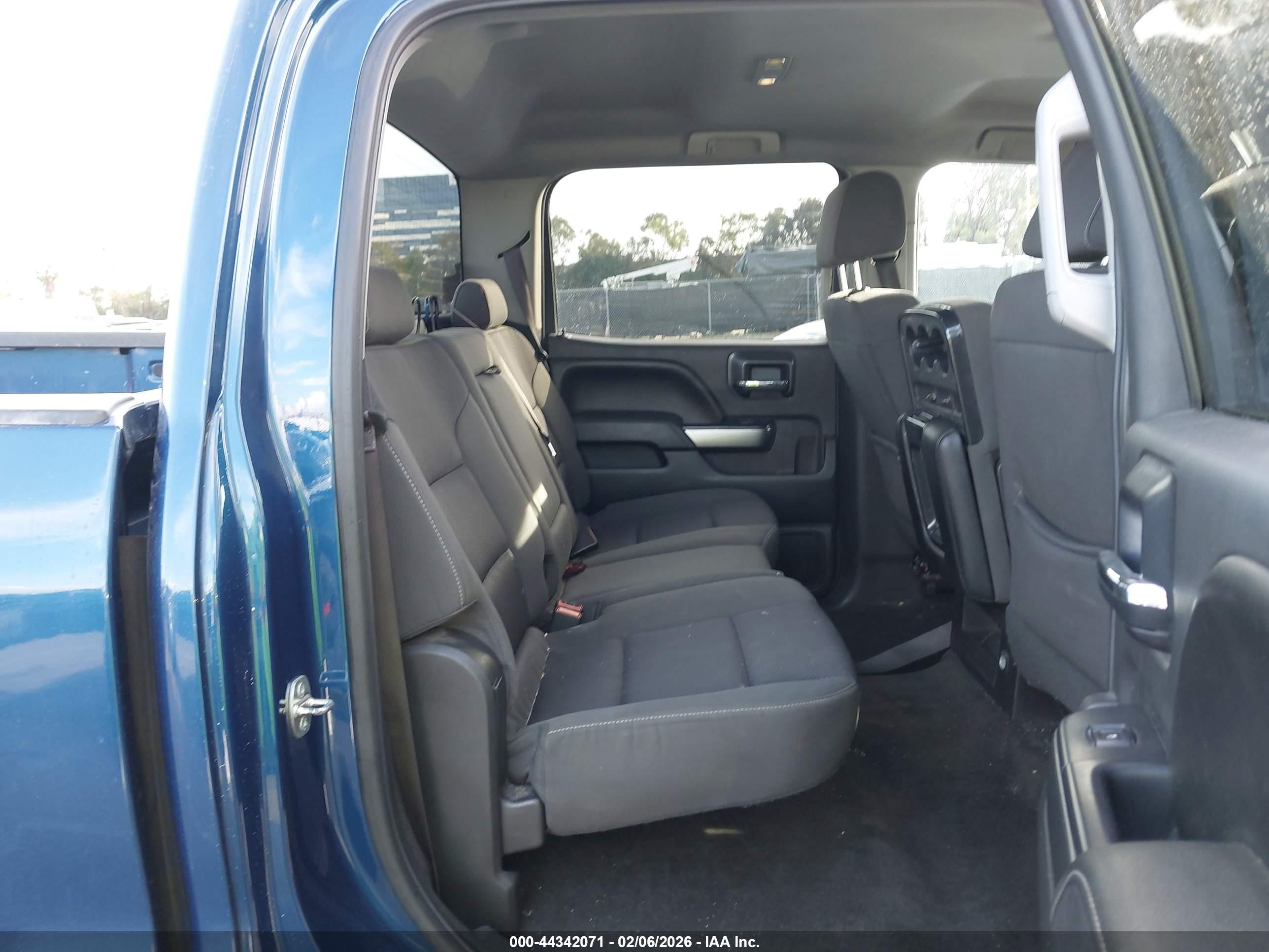 2016 Chevrolet Silverado 1500 1lt Blue vin: 3GCPCREC9GG239873