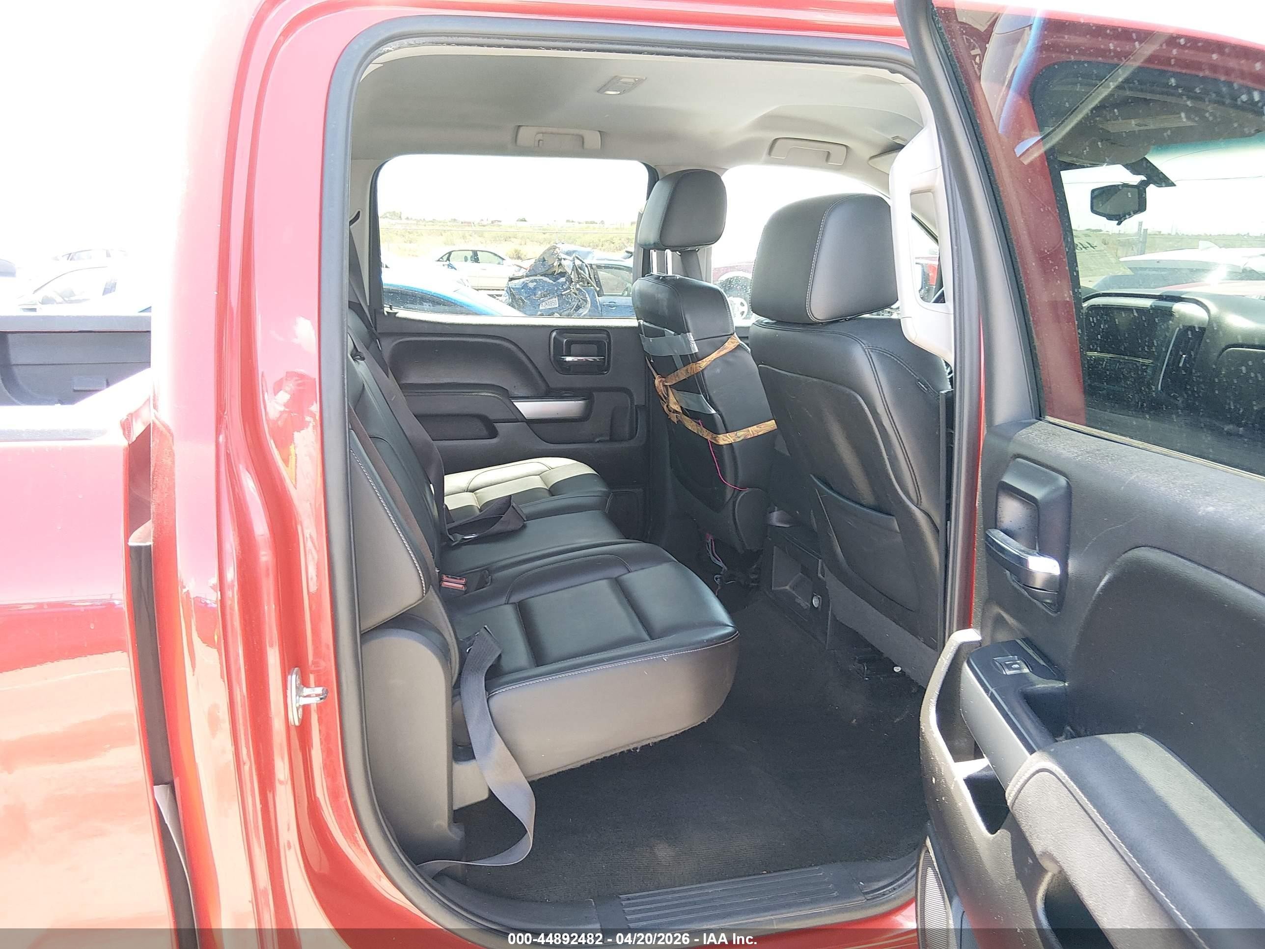 2014 Chevrolet Silverado 1500 1lt Red vin: 3GCPCRECXEG116841