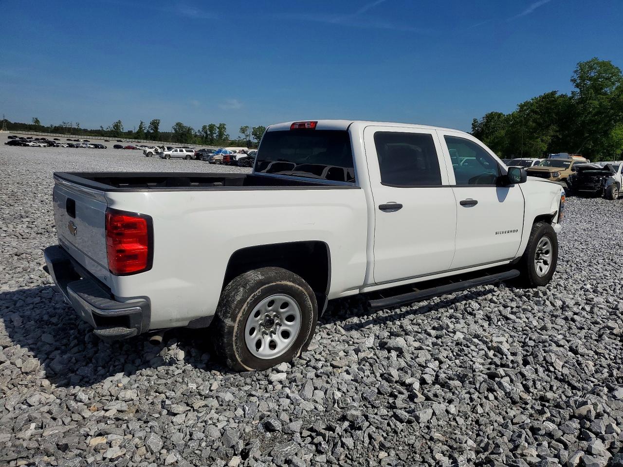 2014 Chevrolet Silverado C1500 Lt Белый vin: 3GCPCRECXEG145711