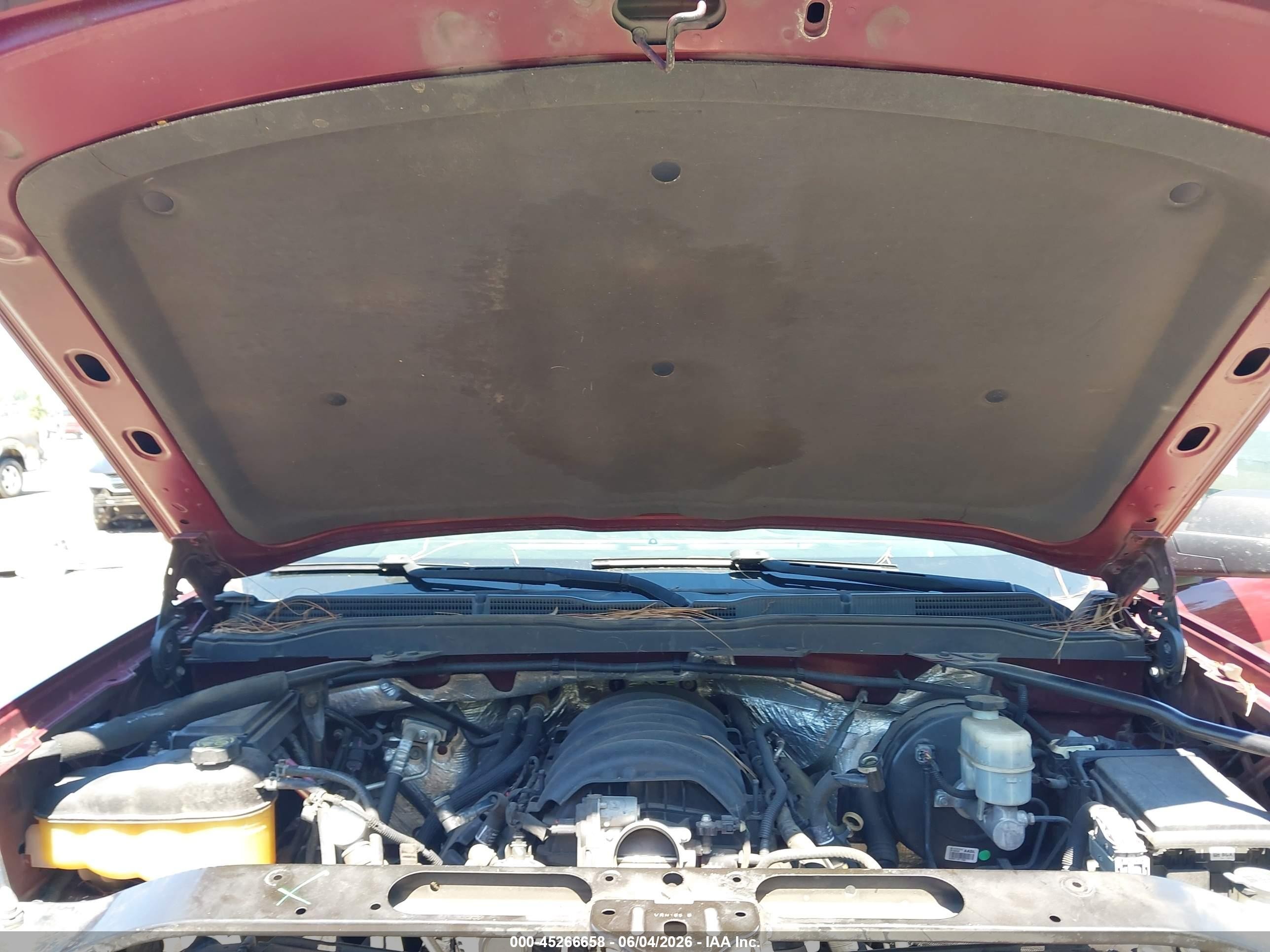 2014 Chevrolet Silverado 1500 1lt Red vin: 3GCPCRECXEG150049