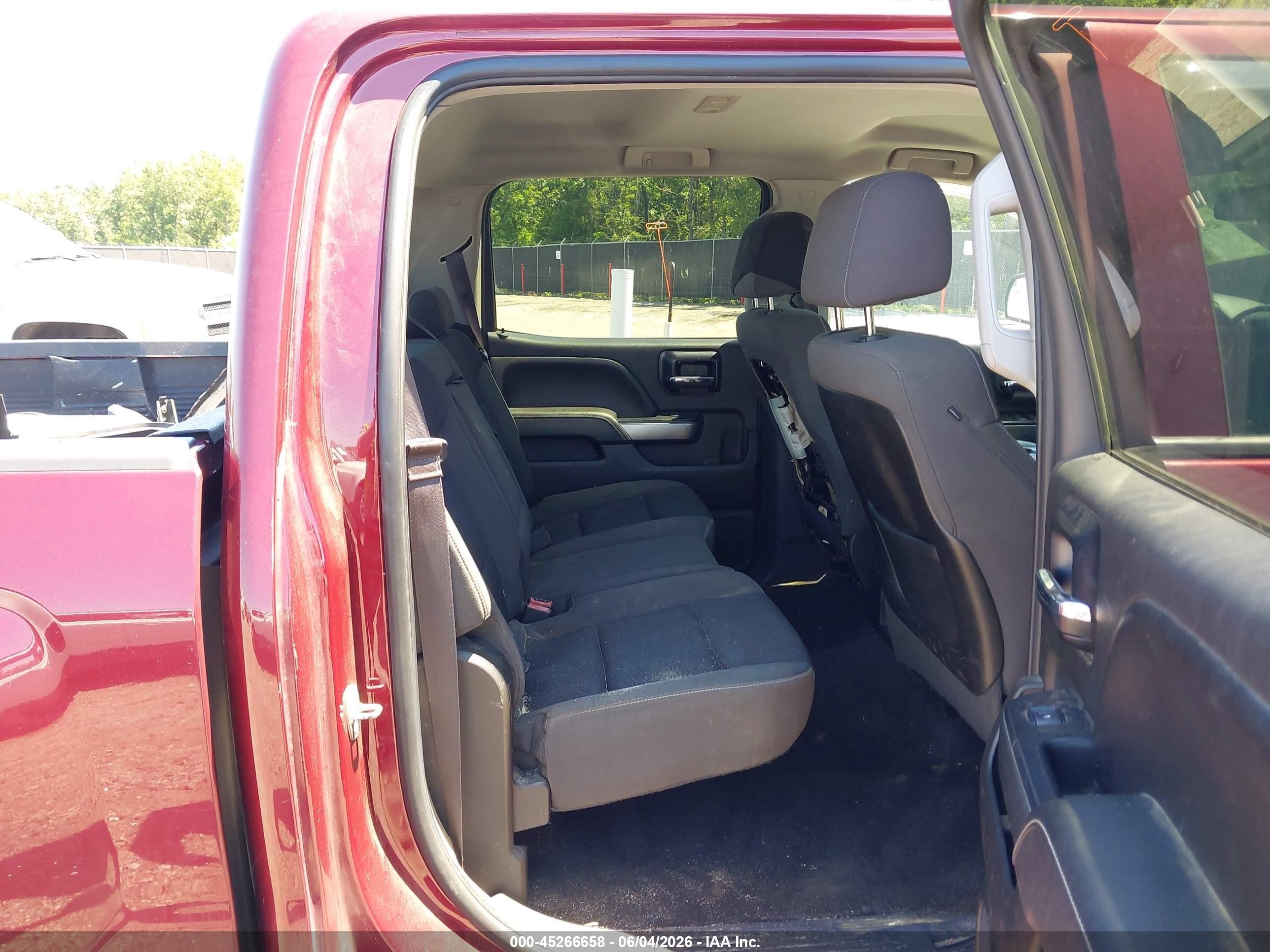 2014 Chevrolet Silverado 1500 1lt Red vin: 3GCPCRECXEG150049