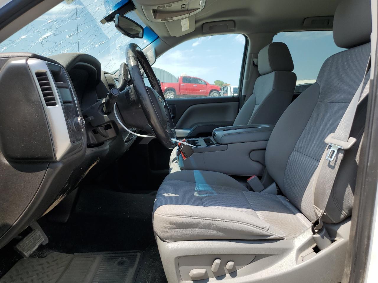 2014 Chevrolet Silverado C1500 Lt White vin: 3GCPCRECXEG173931
