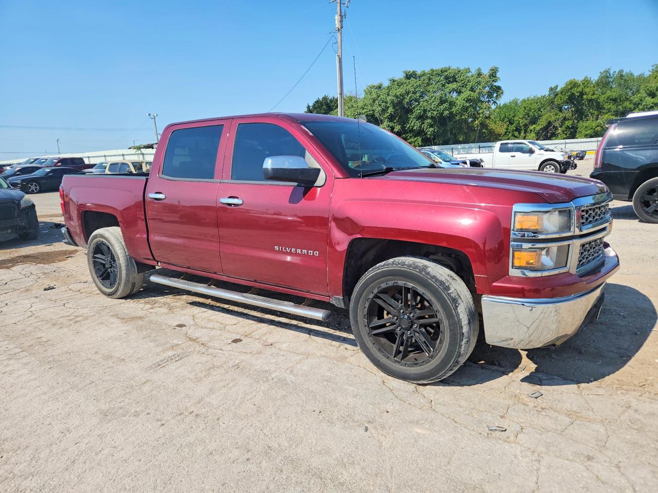 2014 Chevrolet Silverado C1500 Lt Maroon vin: 3GCPCRECXEG230161