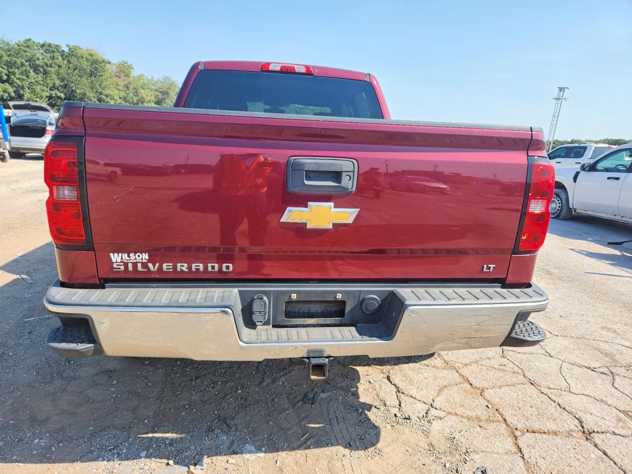 2014 Chevrolet Silverado C1500 Lt Maroon vin: 3GCPCRECXEG230161