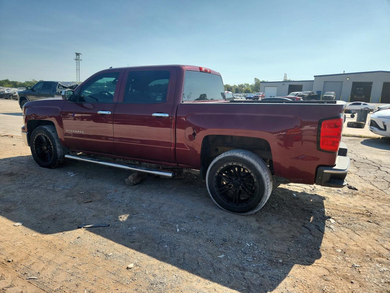 2014 Chevrolet Silverado C1500 Lt Maroon vin: 3GCPCRECXEG230161