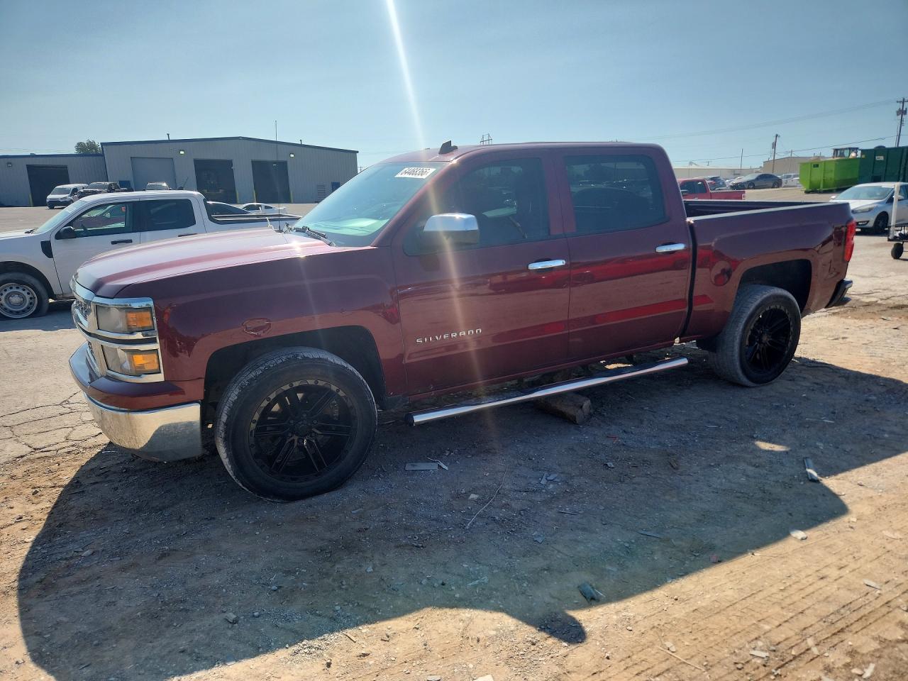 2014 Chevrolet Silverado C1500 Lt Maroon vin: 3GCPCRECXEG230161