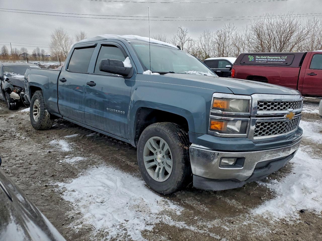 2014 Chevrolet Silverado C1500 Lt Blue vin: 3GCPCRECXEG249969