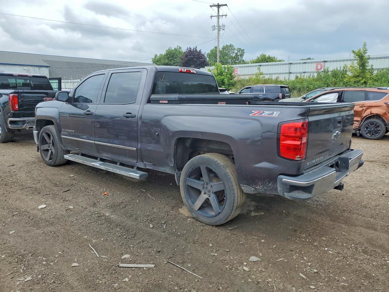 2014 Chevrolet Silverado C1500 Lt Charcoal vin: 3GCPCRECXEG277495