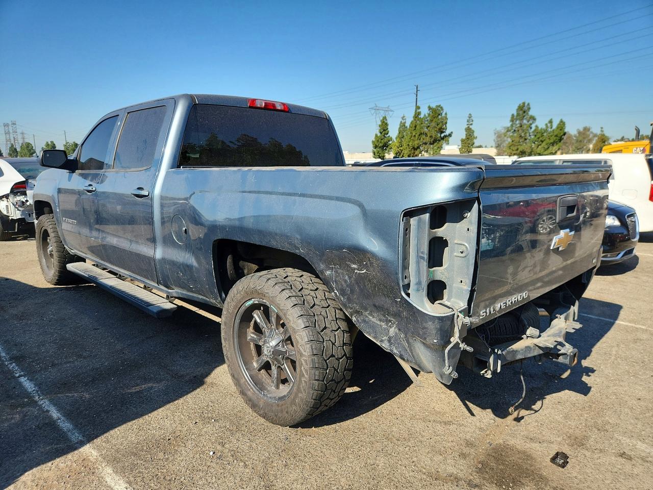 2014 Chevrolet Silverado C1500 Lt Blue vin: 3GCPCRECXEG285340