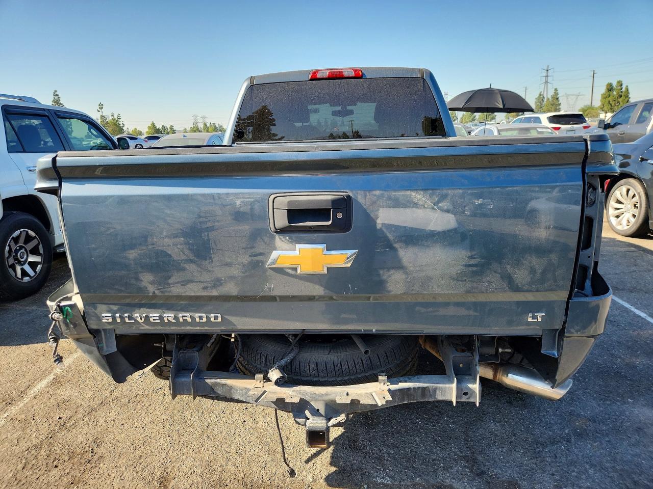 2014 Chevrolet Silverado C1500 Lt Blue vin: 3GCPCRECXEG285340