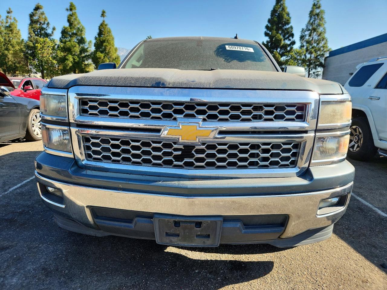 2014 Chevrolet Silverado C1500 Lt Blue vin: 3GCPCRECXEG285340