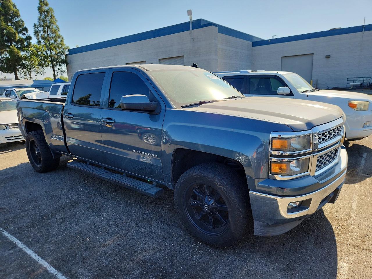 2014 Chevrolet Silverado C1500 Lt Blue vin: 3GCPCRECXEG285340