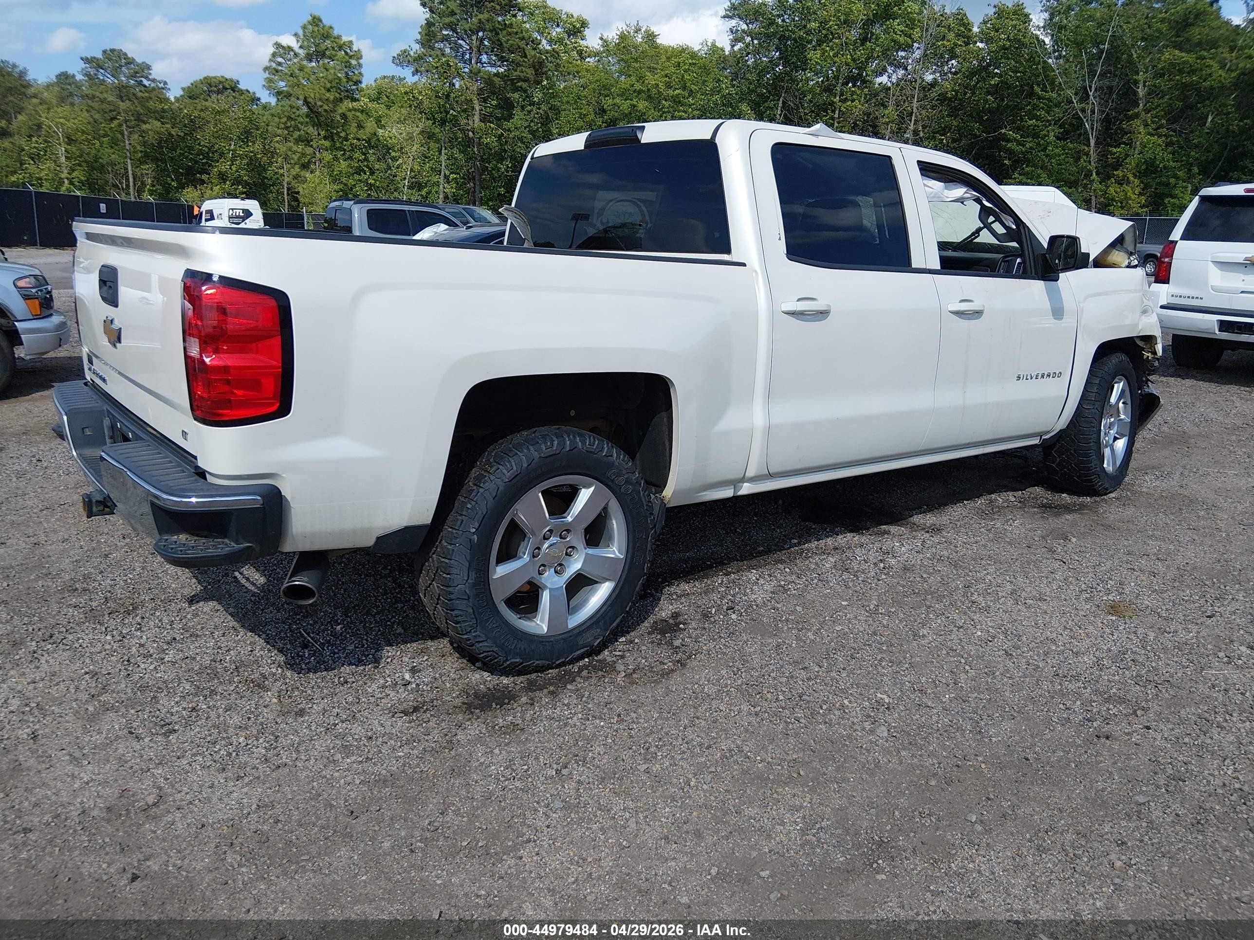 2014 Chevrolet Silverado 1500 1lt Белый vin: 3GCPCRECXEG383199