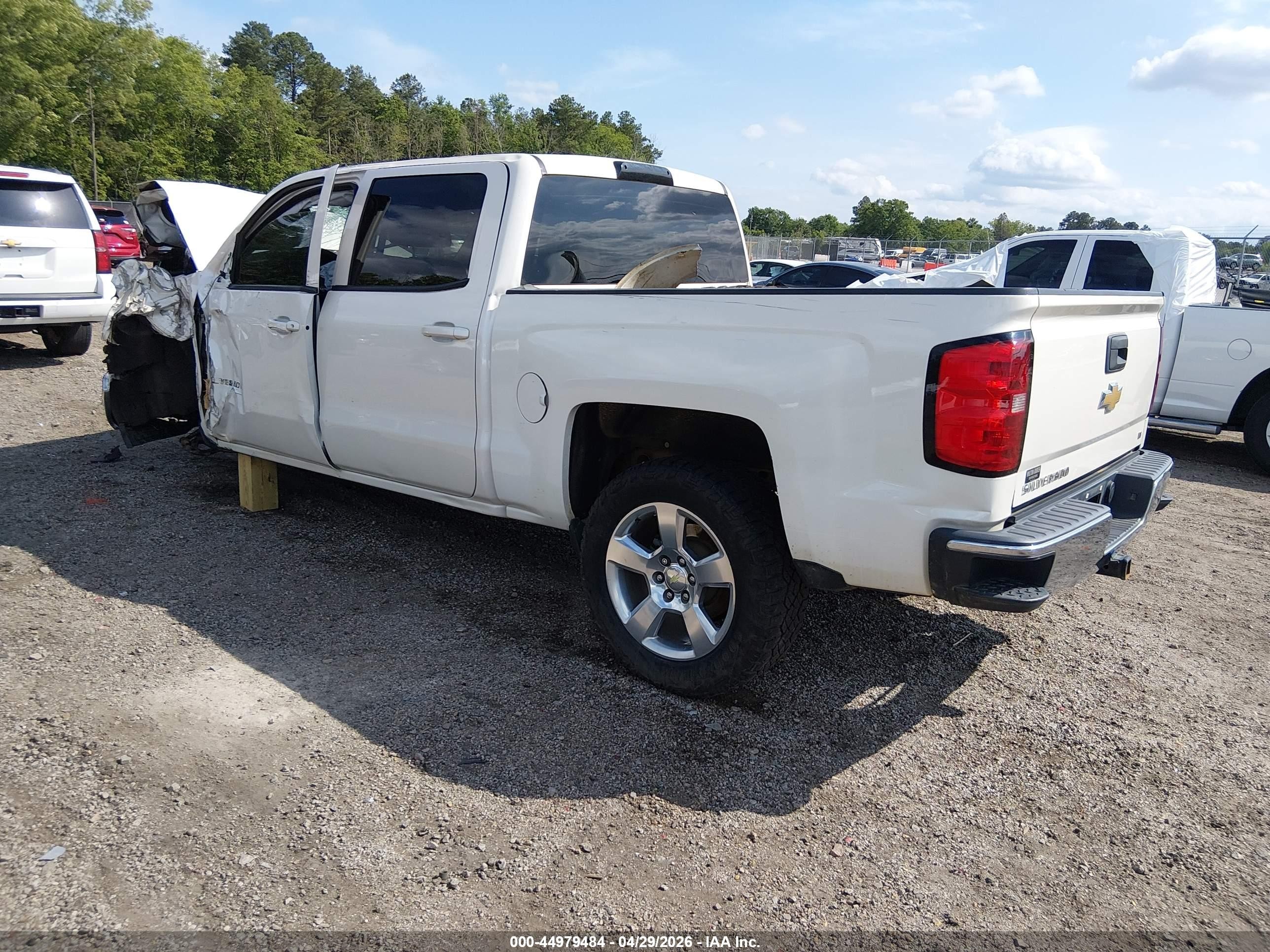 2014 Chevrolet Silverado 1500 1lt Белый vin: 3GCPCRECXEG383199