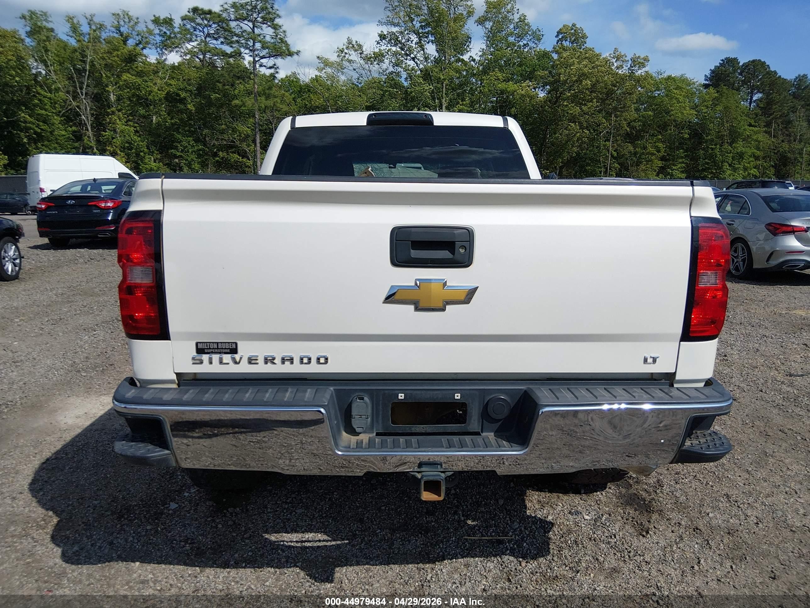 2014 Chevrolet Silverado 1500 1lt Белый vin: 3GCPCRECXEG383199