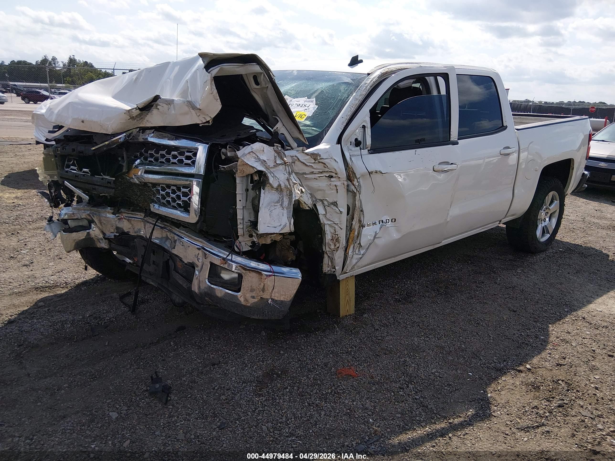 2014 Chevrolet Silverado 1500 1lt Белый vin: 3GCPCRECXEG383199
