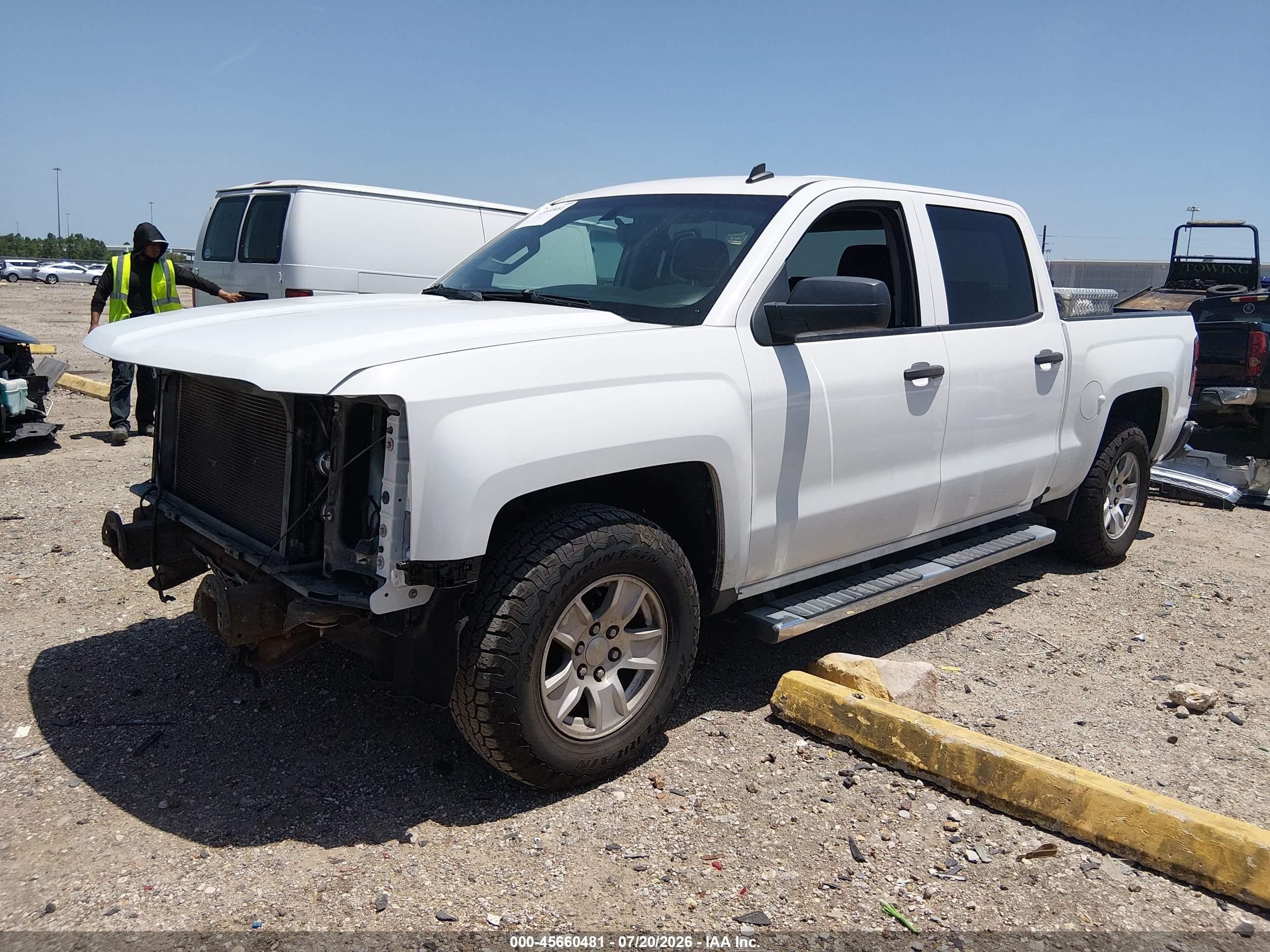 2014 Chevrolet Silverado 1500 Lt Белый vin: 3GCPCRECXEG421269
