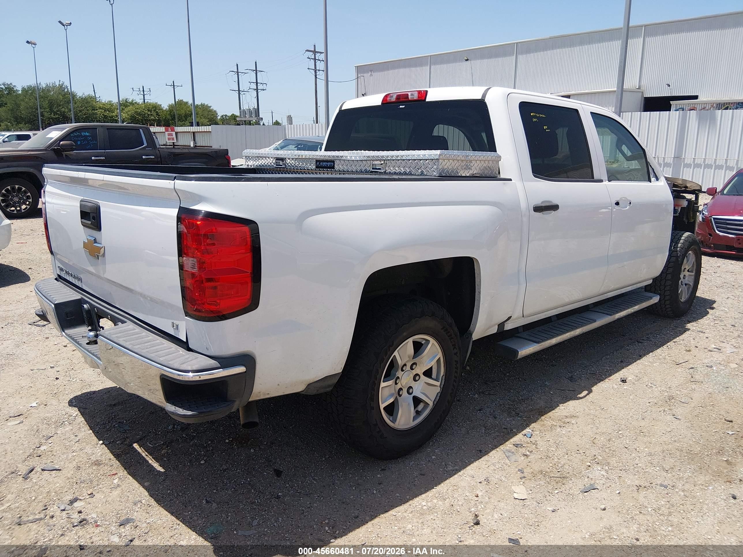 2014 Chevrolet Silverado 1500 Lt Белый vin: 3GCPCRECXEG421269