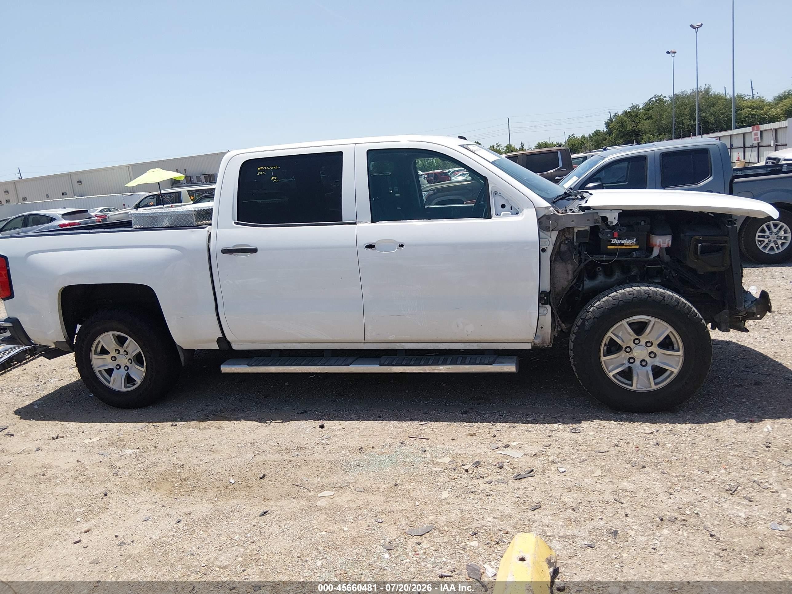 2014 Chevrolet Silverado 1500 Lt Белый vin: 3GCPCRECXEG421269