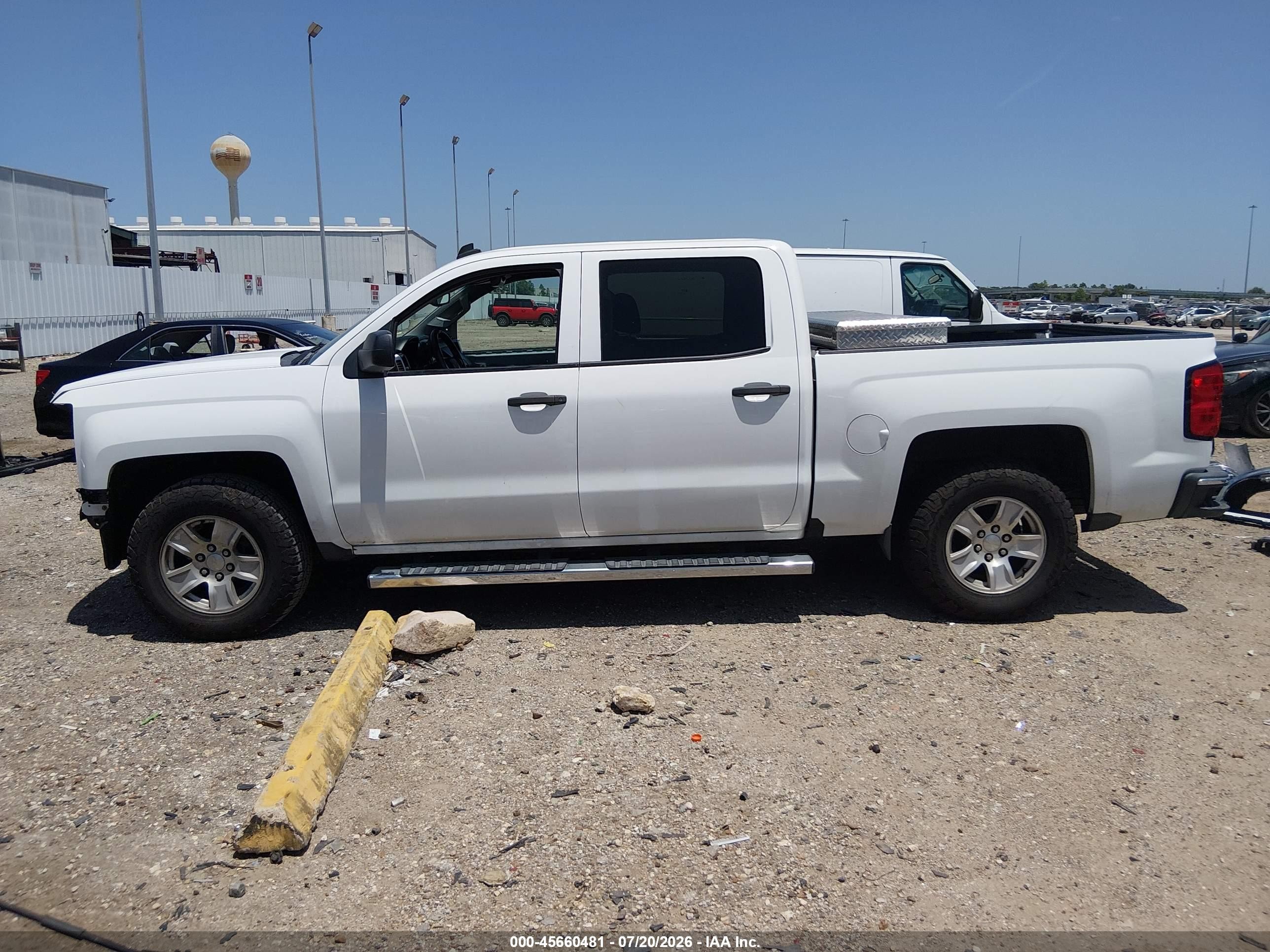 2014 Chevrolet Silverado 1500 Lt Белый vin: 3GCPCRECXEG421269