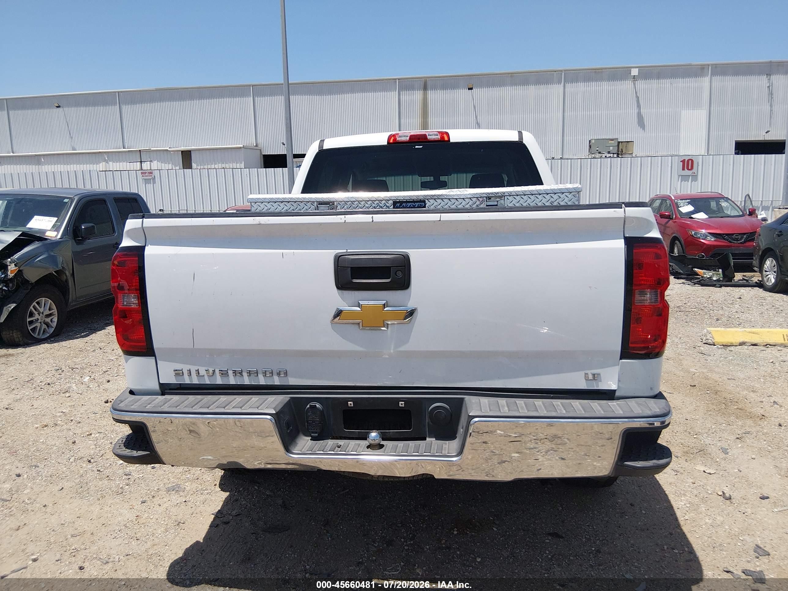 2014 Chevrolet Silverado 1500 Lt Белый vin: 3GCPCRECXEG421269