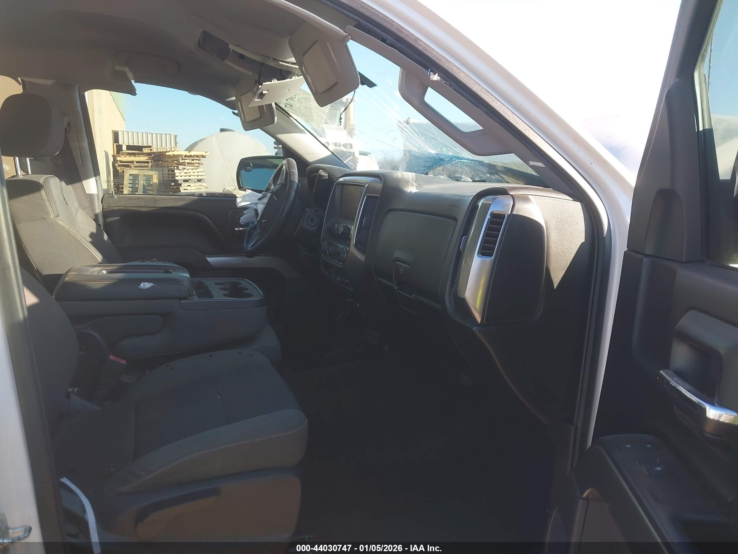 2014 Chevrolet Silverado 1500 1lt White vin: 3GCPCRECXEG505026