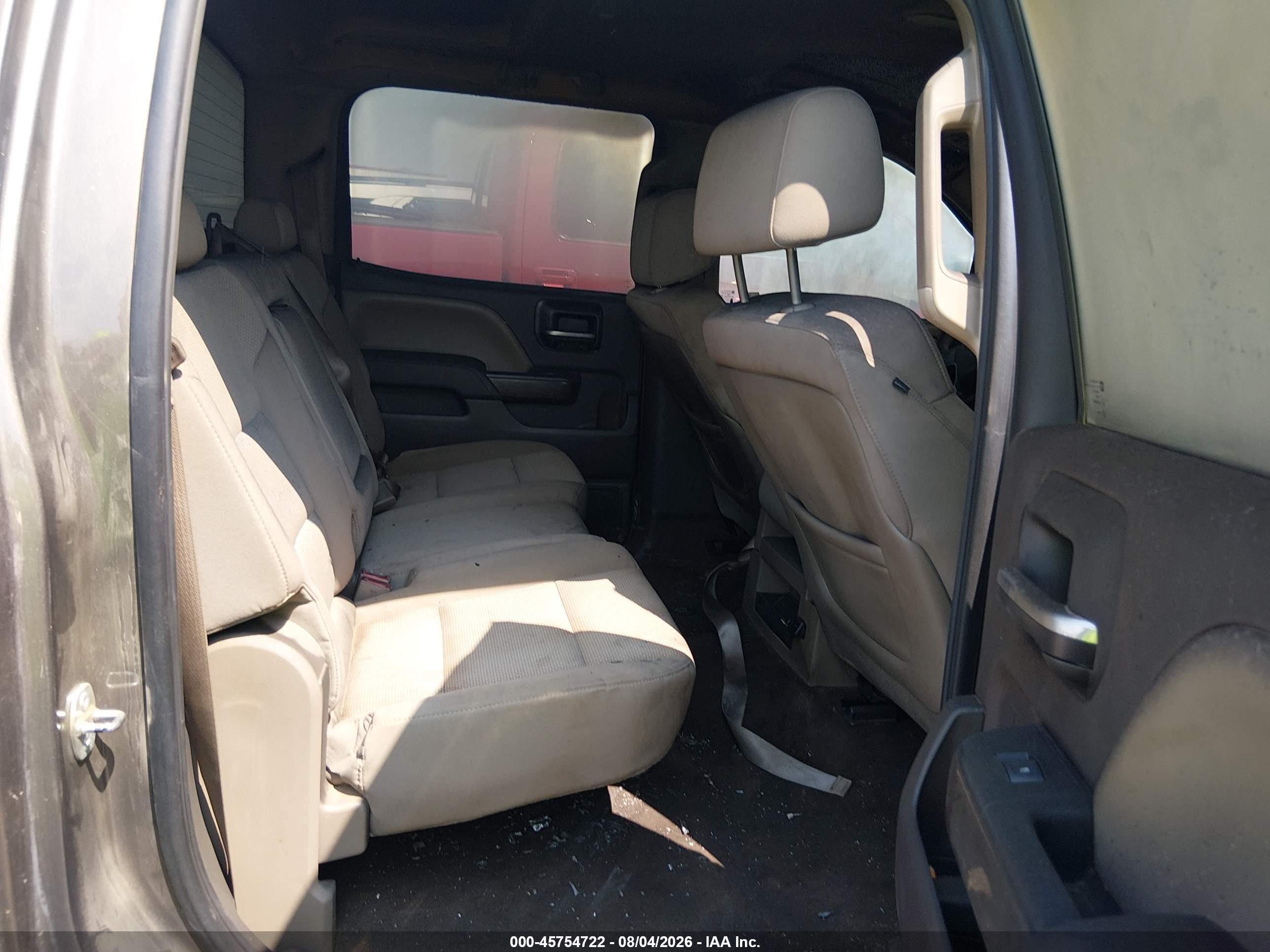 2014 Chevrolet Silverado 1500 Lt Gray vin: 3GCPCRECXEG535823
