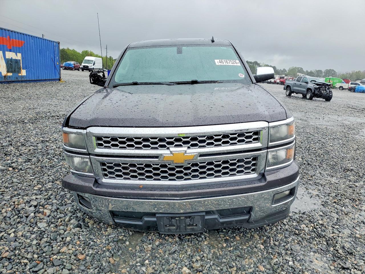 2014 Chevrolet Silverado C1500 Lt Gray vin: 3GCPCRECXEG567400