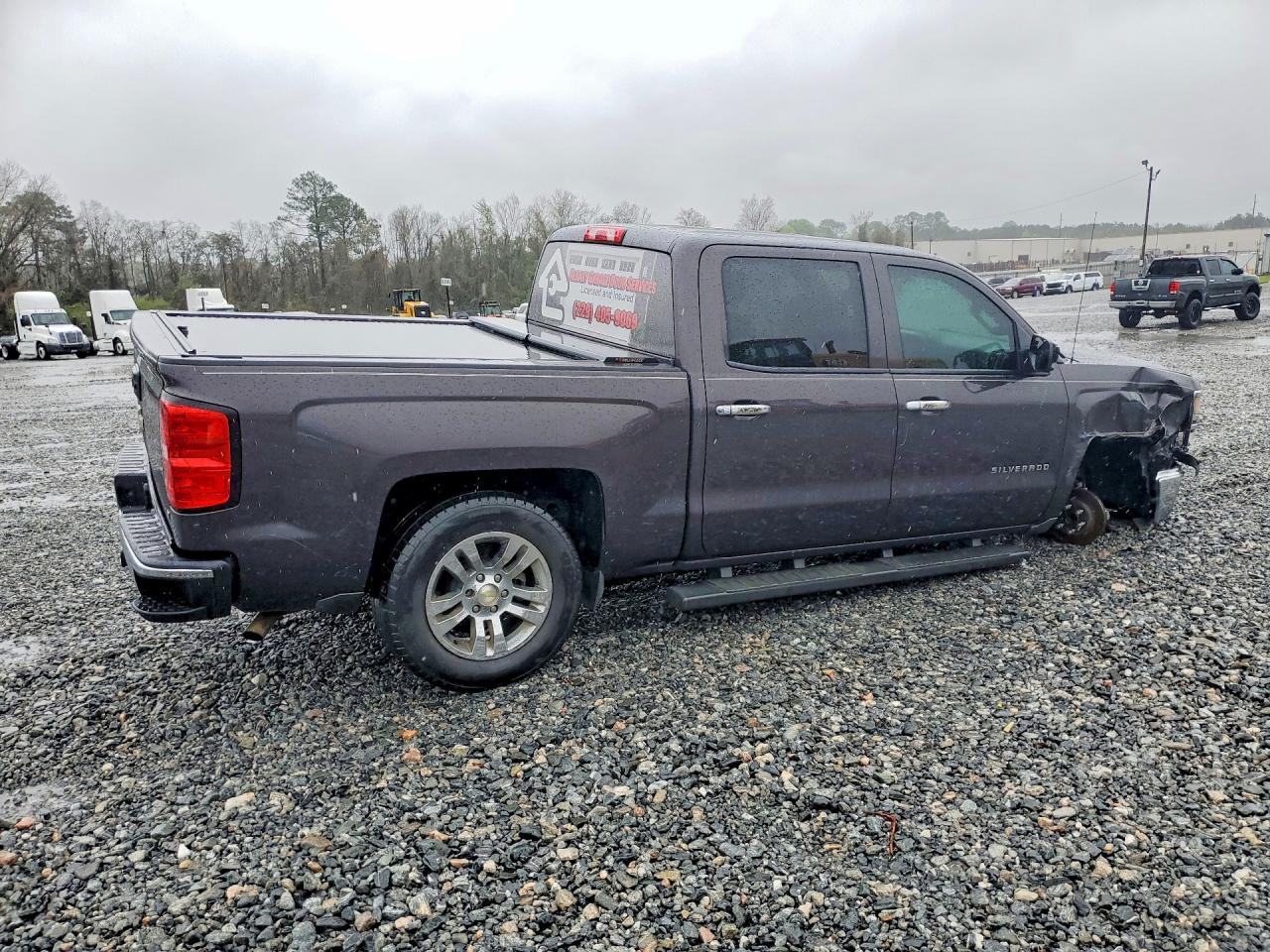 2014 Chevrolet Silverado C1500 Lt Gray vin: 3GCPCRECXEG567400