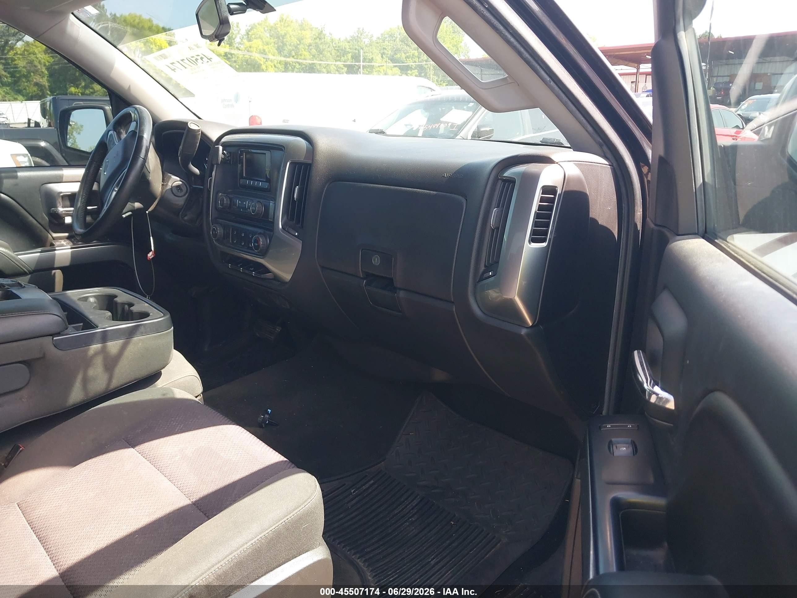 2015 Chevrolet Silverado 1500 Lt Gray vin: 3GCPCRECXFG114606