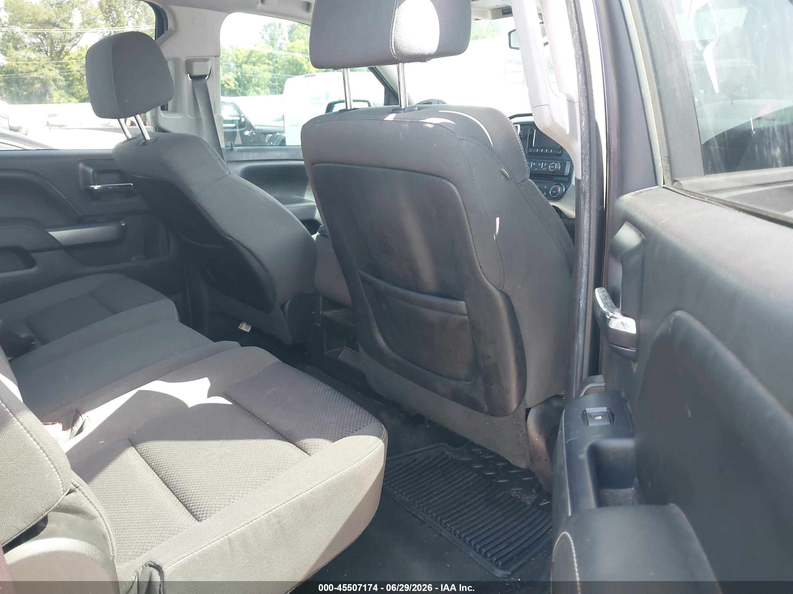 2015 Chevrolet Silverado 1500 Lt Gray vin: 3GCPCRECXFG114606