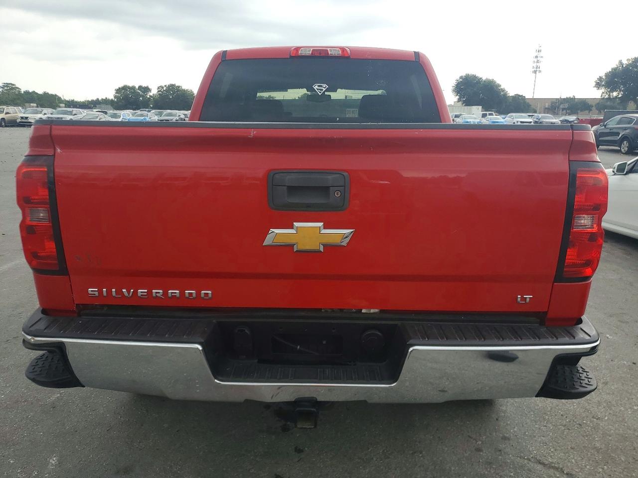 2015 Chevrolet Silverado C1500 Lt Red vin: 3GCPCRECXFG162641