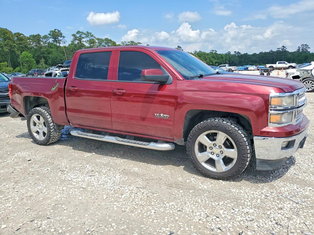 2015 Chevrolet Silverado C1500 Lt Maroon vin: 3GCPCRECXFG173557