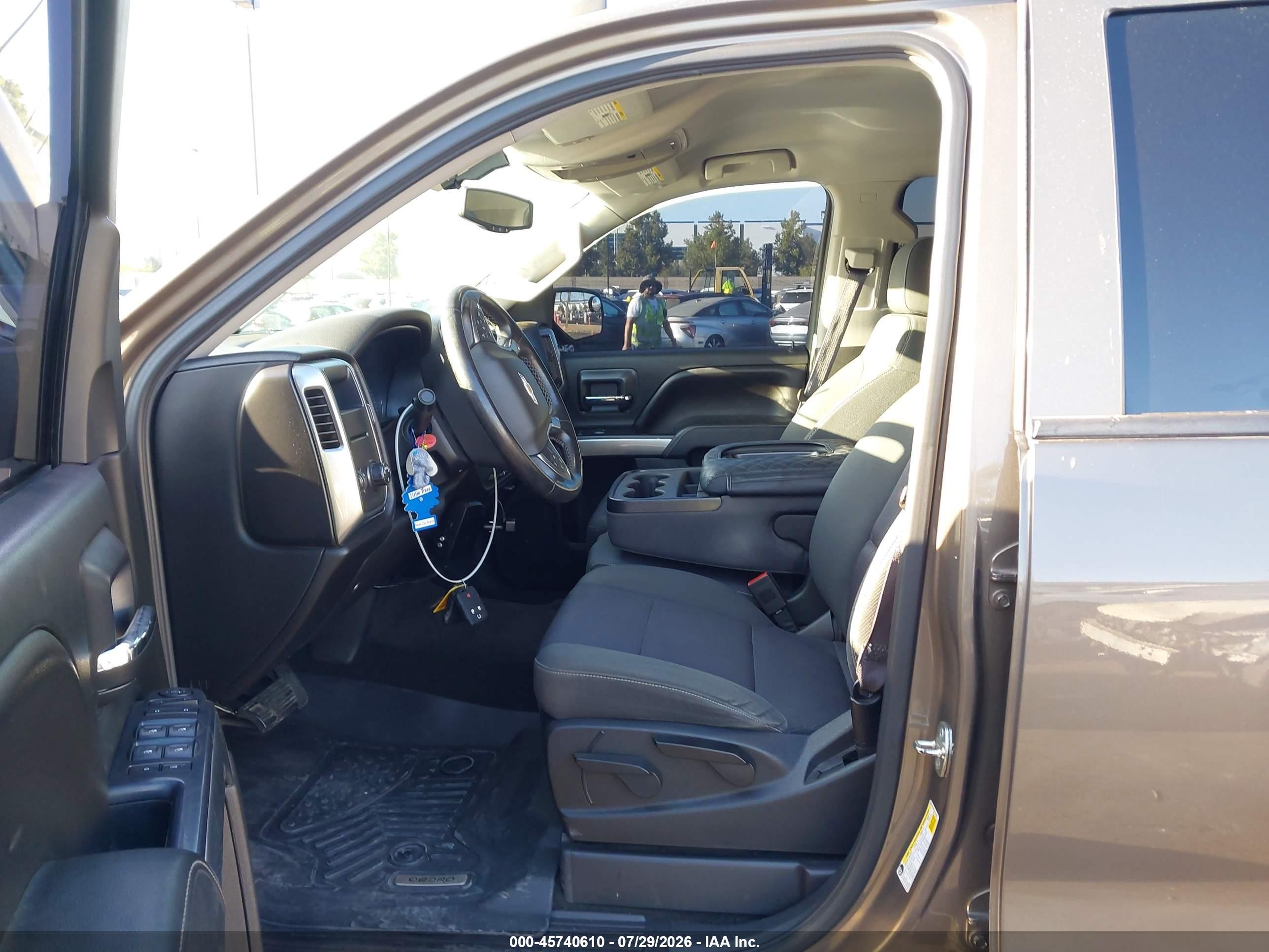 2015 Chevrolet Silverado 1500 Lt Brown vin: 3GCPCRECXFG184705