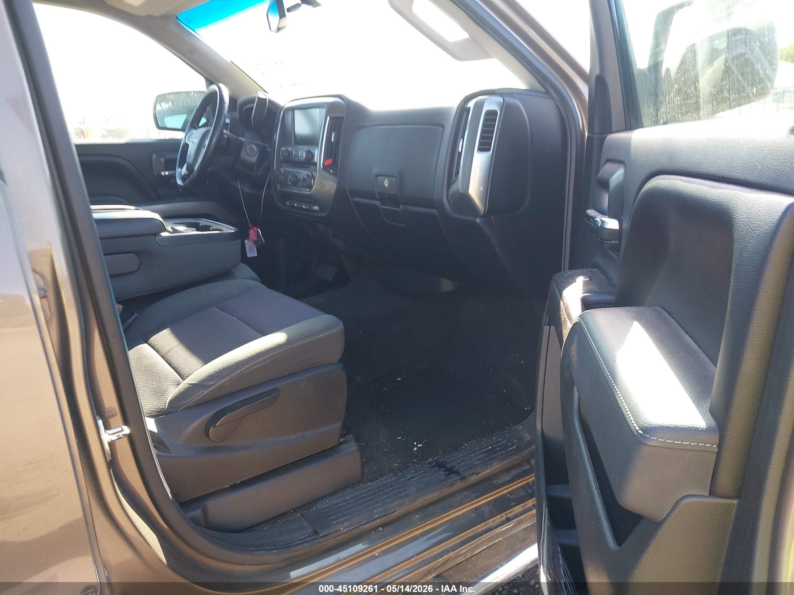 2015 Chevrolet Silverado 1500 1lt Brown vin: 3GCPCRECXFG200305