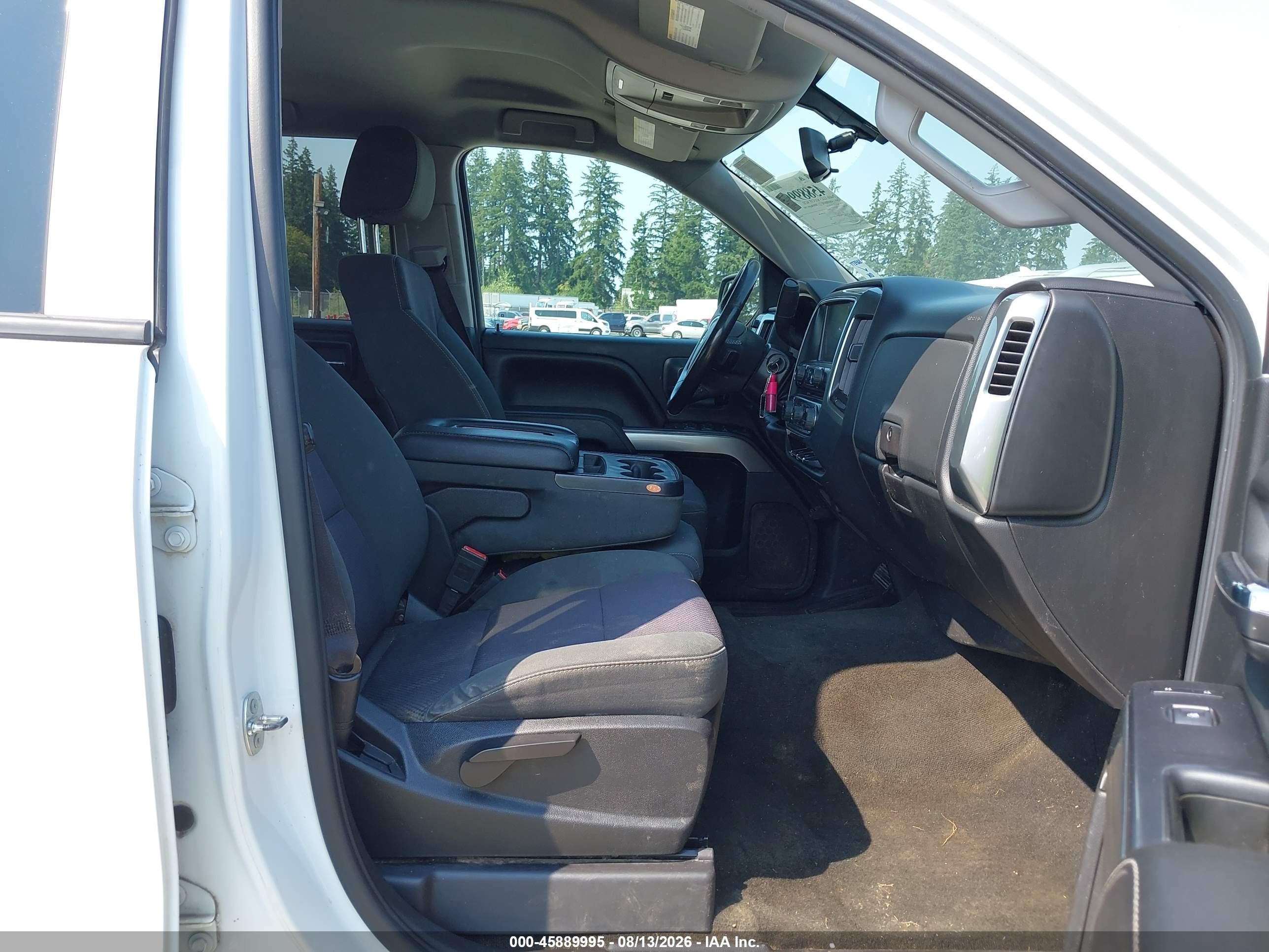 2015 Chevrolet Silverado 1500 Lt White vin: 3GCPCRECXFG442141